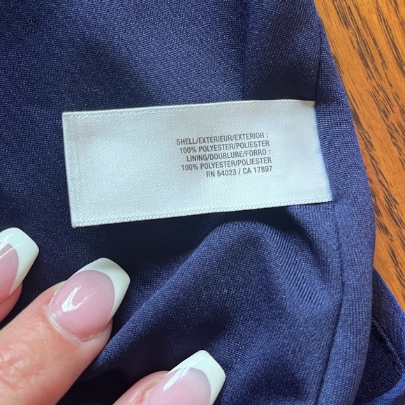 Old Navy Sleeveless Blue Pink Floral Midi Sundress Size SP - Picture 8 of 9